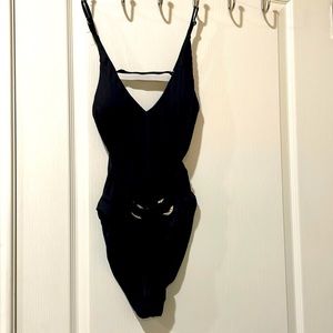 Adorable one piece swimsuit.